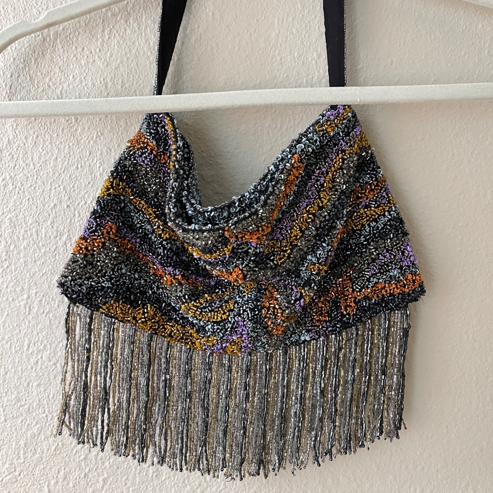 Zara Multicolor Beaded Mini Bag